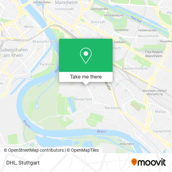 Карта DHL
