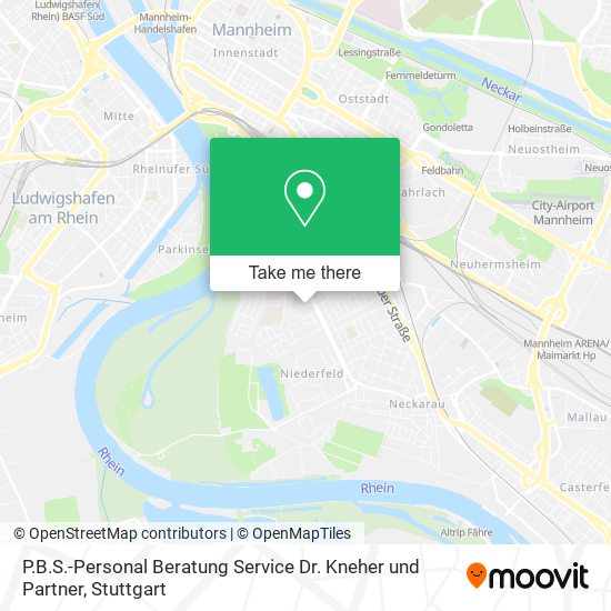 P.B.S.-Personal Beratung Service Dr. Kneher und Partner map