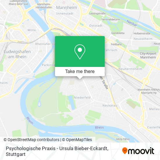 Psychologische Praxis - Ursula Bieber-Eckardt map