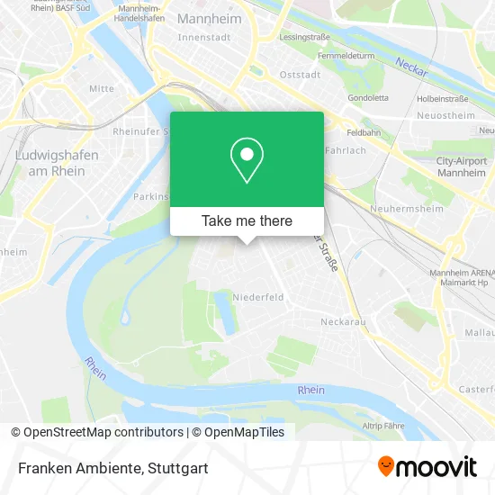 Карта Franken Ambiente