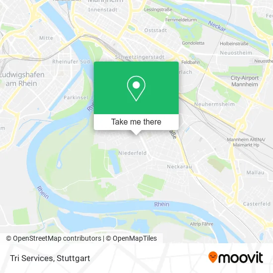 Карта Tri Services