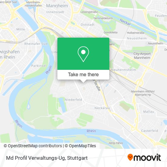 Md Profil Verwaltungs-Ug map