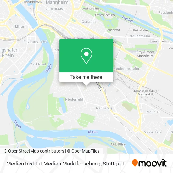 Карта Medien Institut Medien Marktforschung