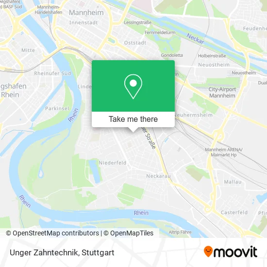 Карта Unger Zahntechnik