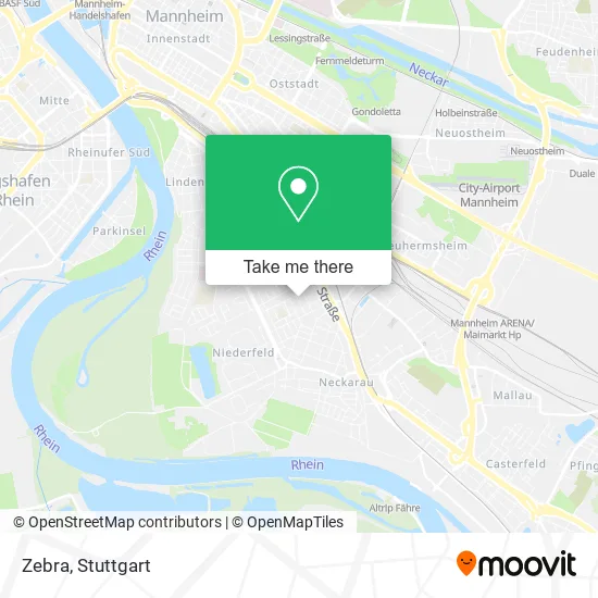 Карта Zebra