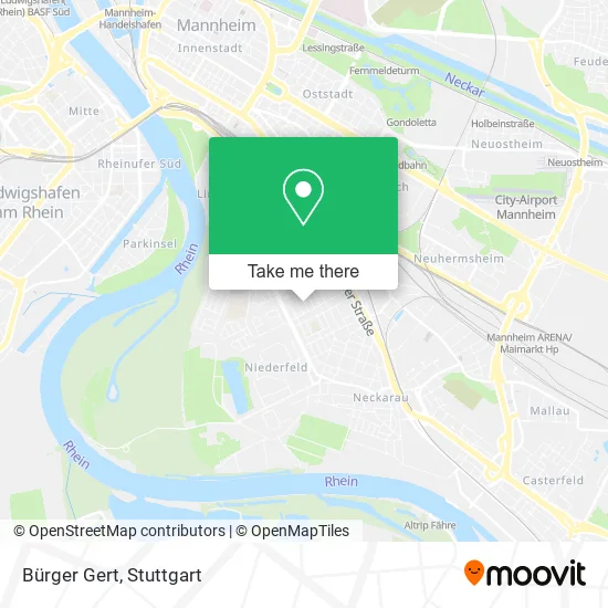 Карта Bürger Gert