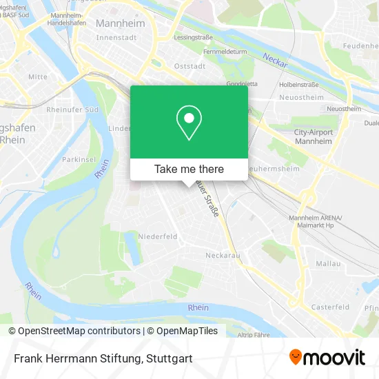 Карта Frank Herrmann Stiftung