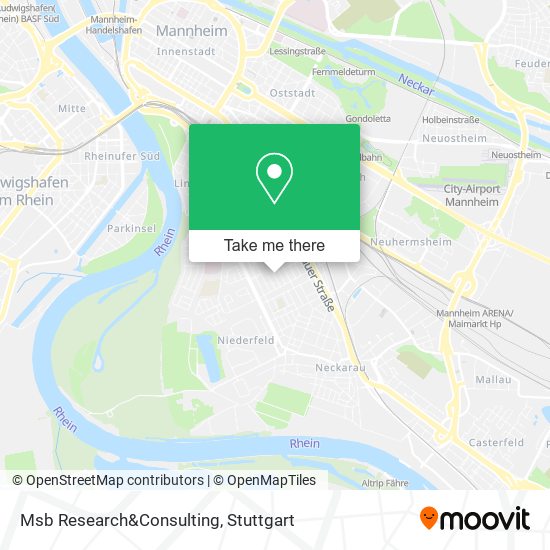 Карта Msb Research&Consulting