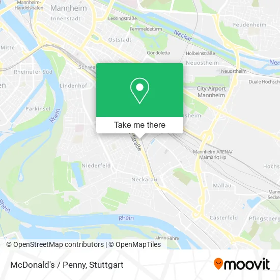 Карта McDonald's / Penny