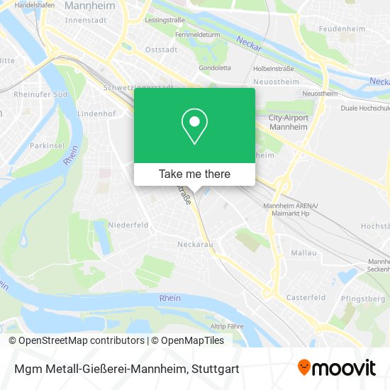 Mgm Metall-Gießerei-Mannheim map