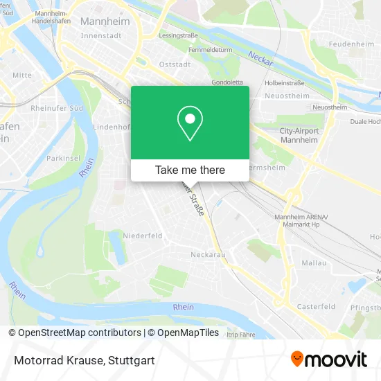Карта Motorrad Krause