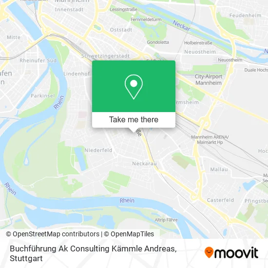 Карта Buchführung Ak Consulting Kämmle Andreas