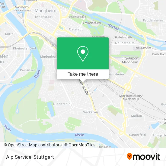 Карта Alp Service