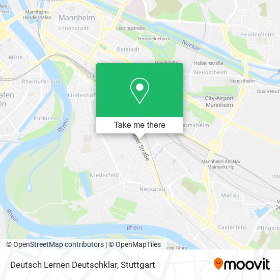 Deutsch Lernen Deutschklar map