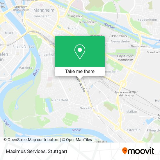 Maximus Services map