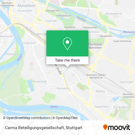 Карта Carma Beteiligungsgesellschaft