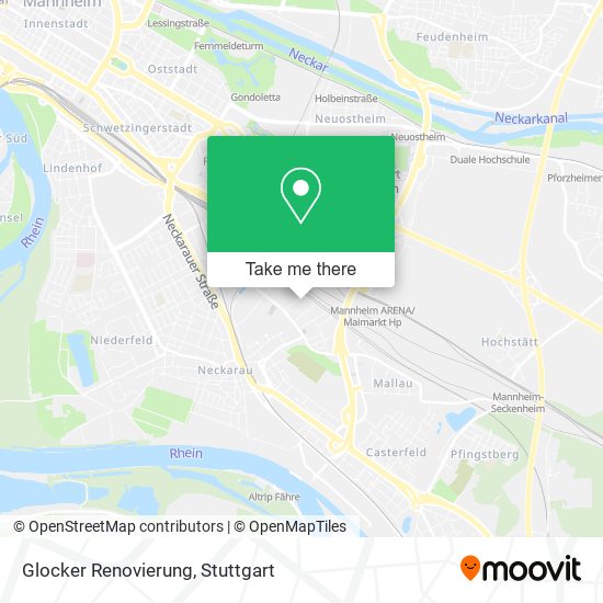 Карта Glocker Renovierung
