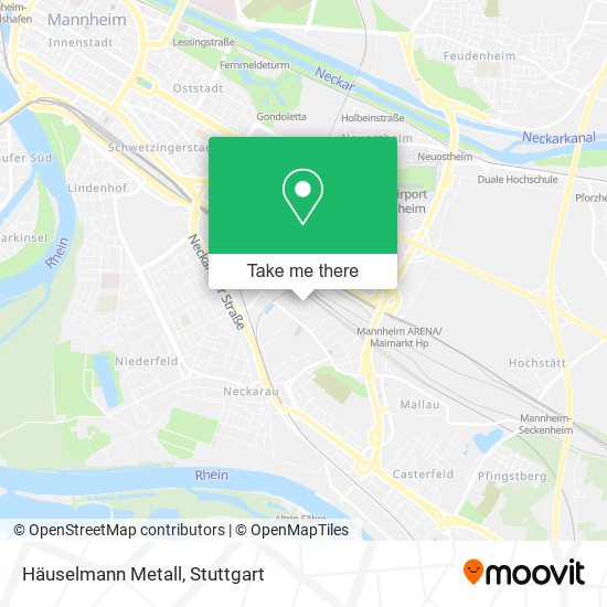 Häuselmann Metall map