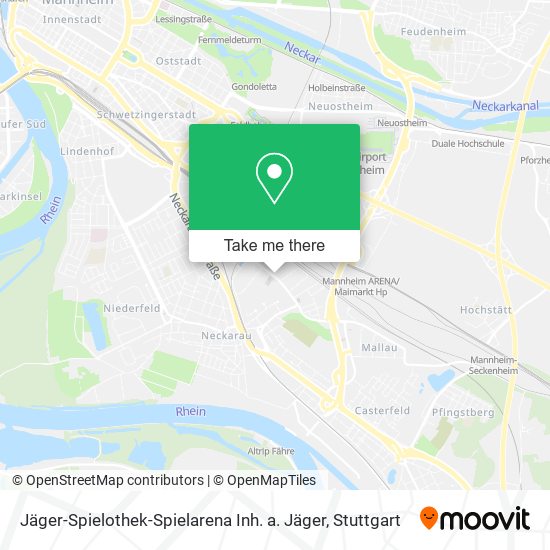 Jäger-Spielothek-Spielarena Inh. a. Jäger map