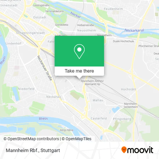 Карта Mannheim Rbf.