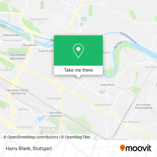 Карта Harry Blank