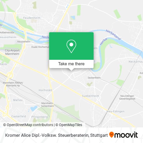 Kromer Alice Dipl.-Volksw. Steuerberaterin map