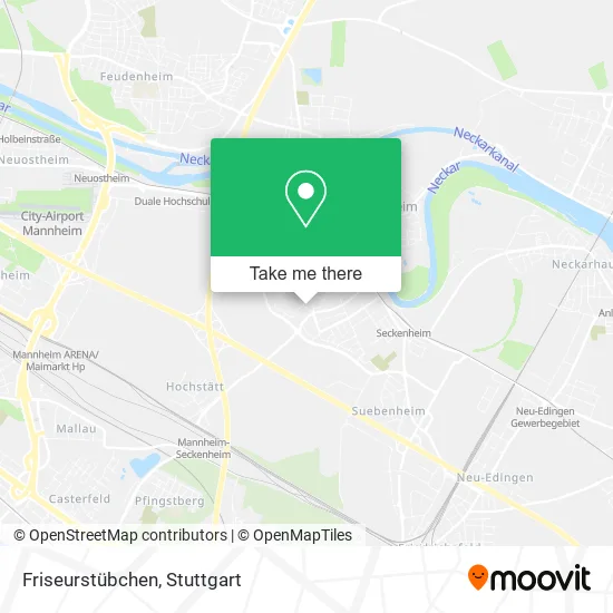 Карта Friseurstübchen
