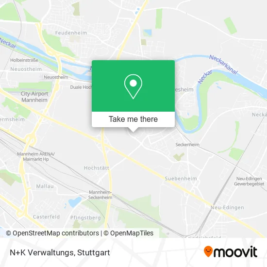 Карта N+K Verwaltungs