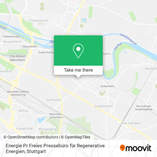 Карта Energie Pr Freies Pressebüro für Regenerative Energien