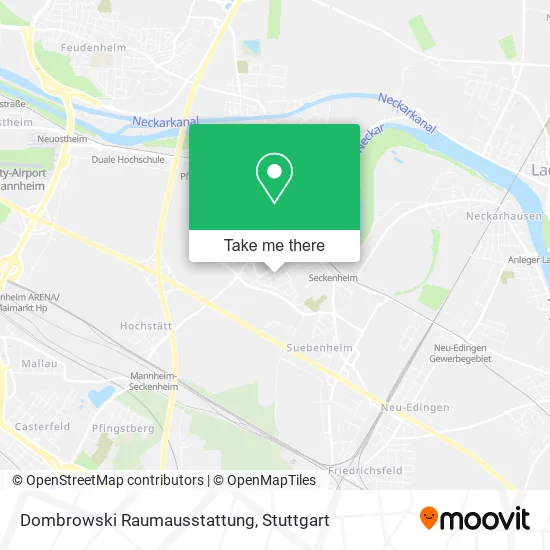 Карта Dombrowski Raumausstattung
