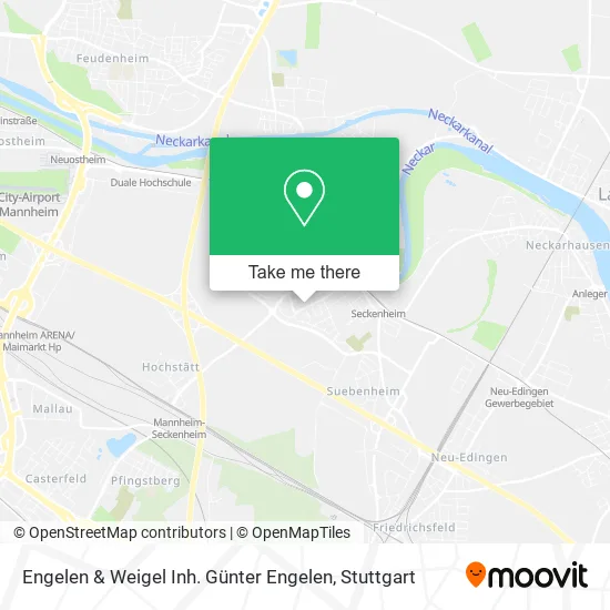 Карта Engelen & Weigel Inh. Günter Engelen