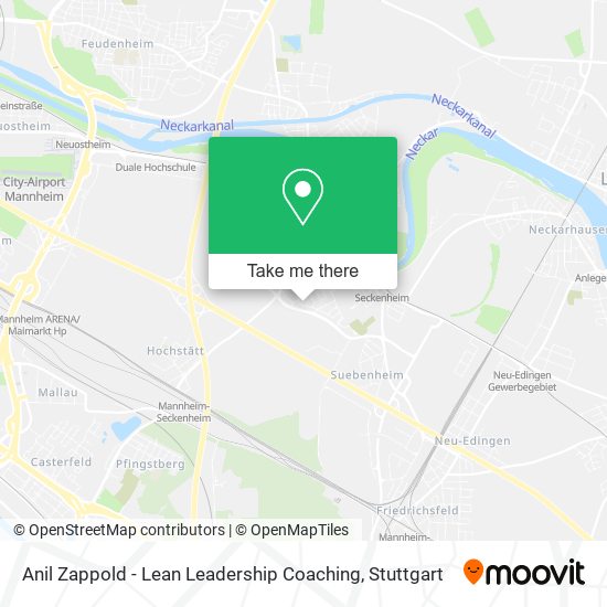 Anil Zappold - Lean Leadership Coaching map