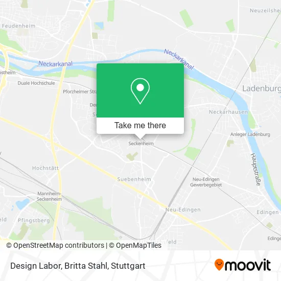 Карта Design Labor, Britta Stahl