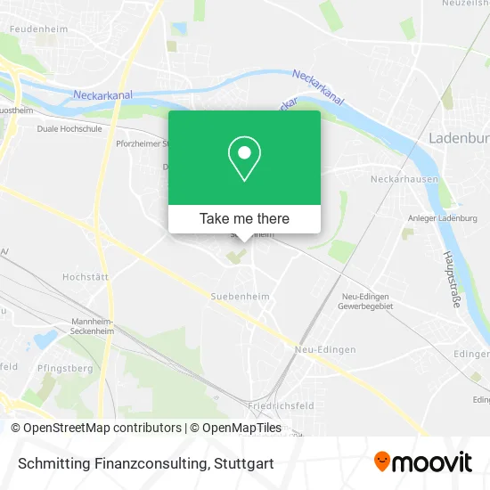 Schmitting Finanzconsulting map