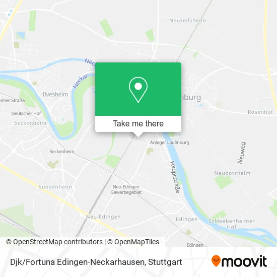 Карта Djk / Fortuna Edingen-Neckarhausen