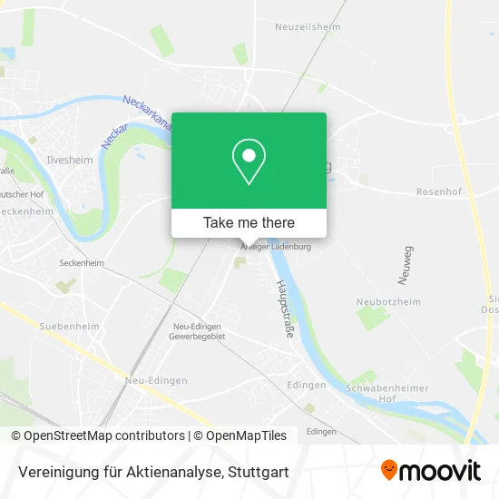 Карта Vereinigung für Aktienanalyse