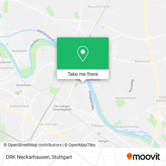 Карта DRK Neckarhausen