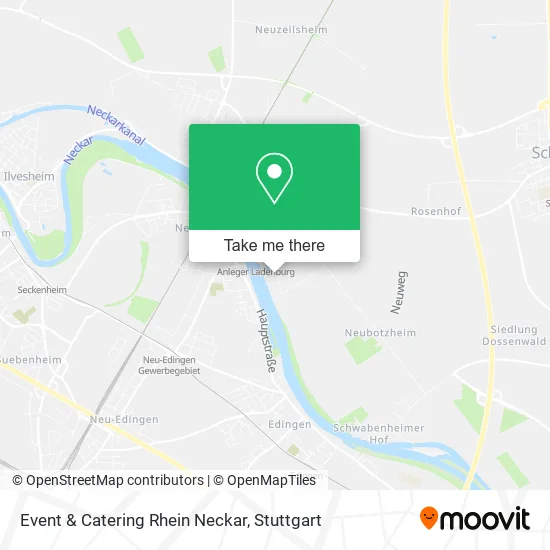 Карта Event & Catering Rhein Neckar