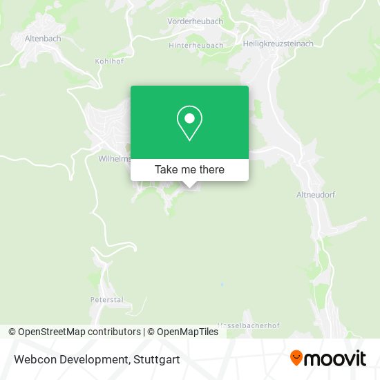 Webcon Development map