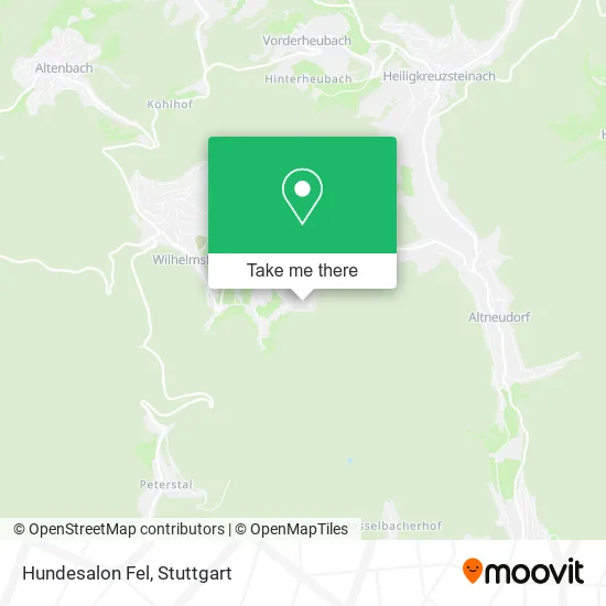 Карта Hundesalon Fel