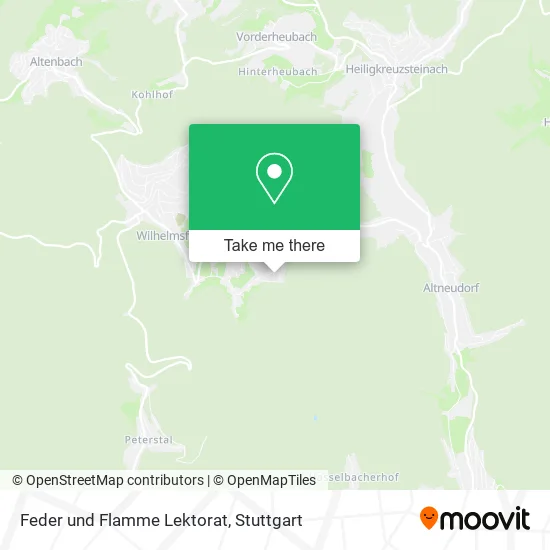 Карта Feder und Flamme Lektorat