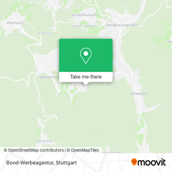 Карта Bond-Werbeagentur
