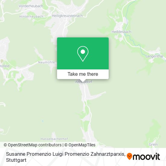 Карта Susanne Promenzio Luigi Promenzio Zahnarztparxis