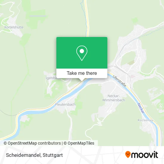 Карта Scheidemandel