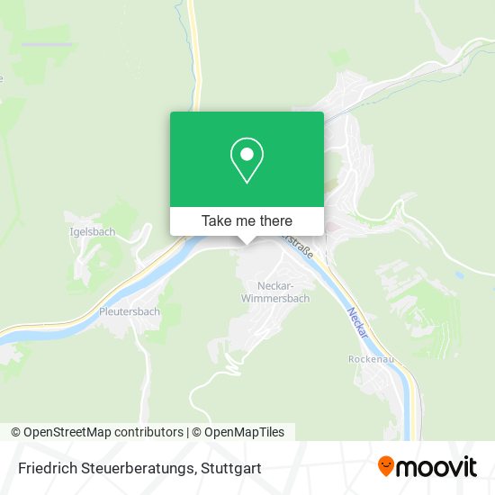 Friedrich Steuerberatungs map