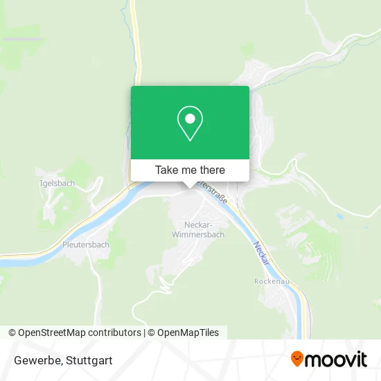 Карта Gewerbe