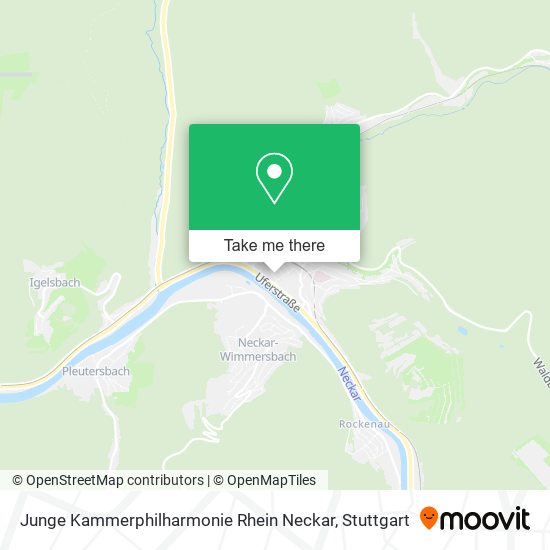 Junge Kammerphilharmonie Rhein Neckar map