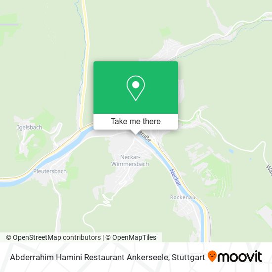 Карта Abderrahim Hamini Restaurant Ankerseele