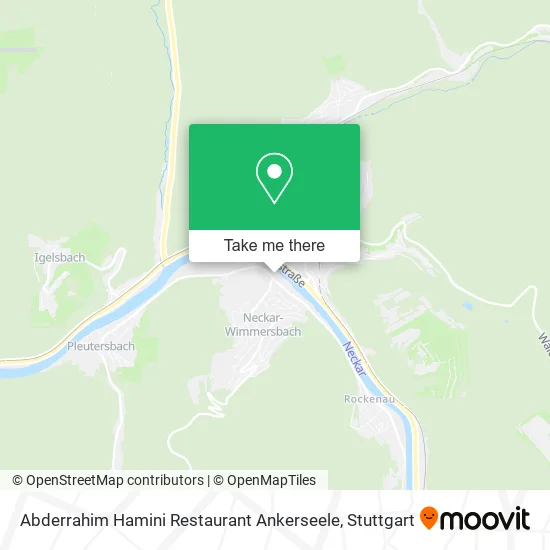 Карта Abderrahim Hamini Restaurant Ankerseele