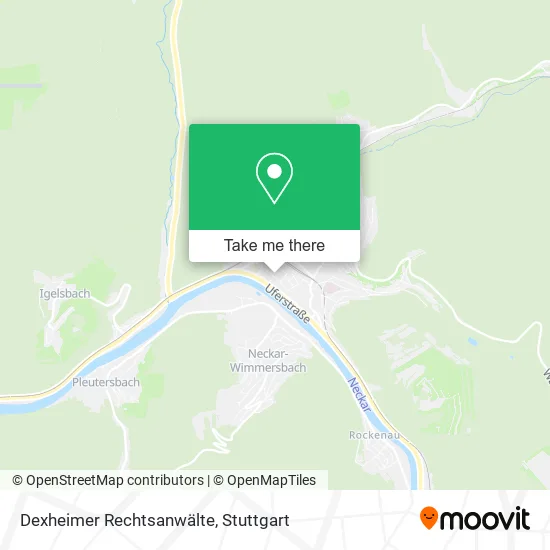 Карта Dexheimer Rechtsanwälte